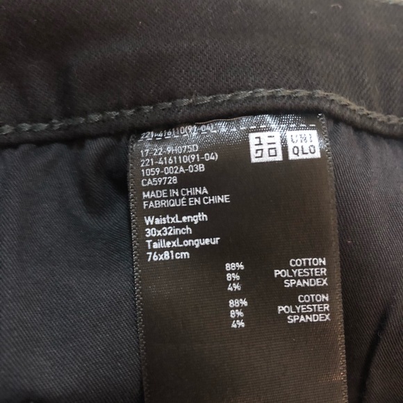 UNIQLO black extra stretch jeans - Picture 8 of 8